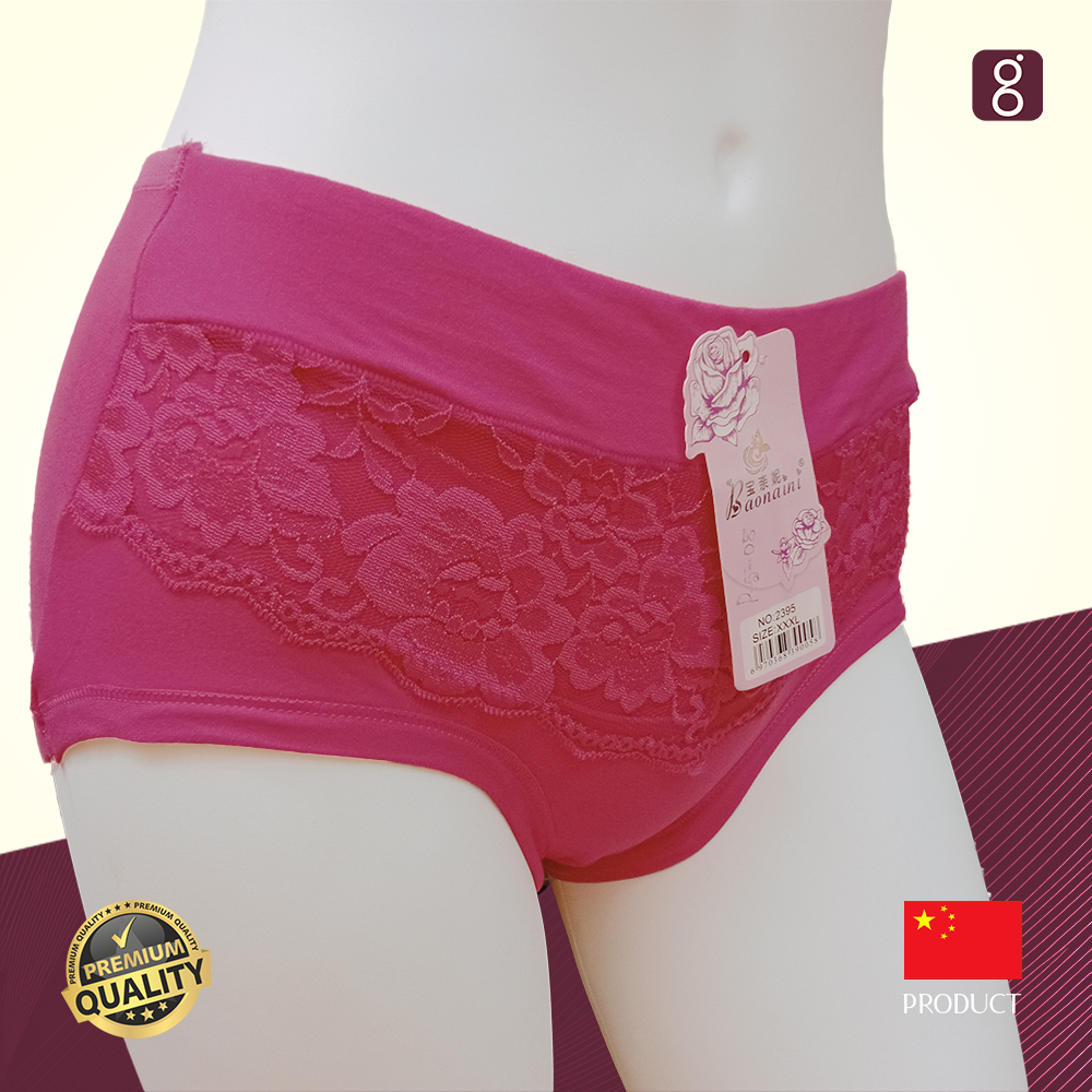 Baonaini Floral Lace Hipster Panty